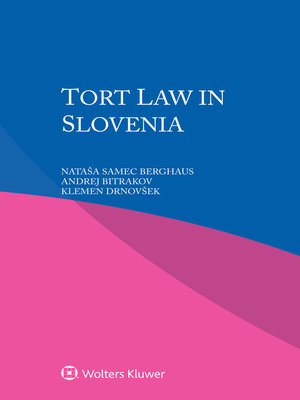 cover image of Tort Law in Slovenia